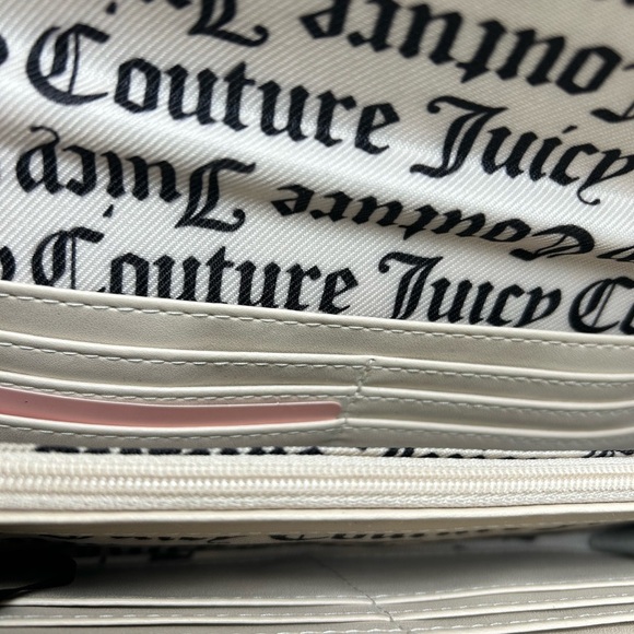 Juicy Couture Black Embossed Logo Wallet - Picture 3 of 7